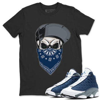 Jordan 13 Flint Sneaker Match Tees Skull Hat Mask Sneaker Tees Jordan 13 Flint Sneaker Release Tees Unisex Shirts