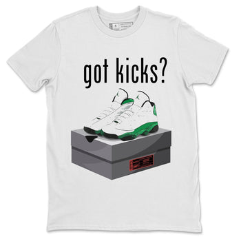 Jordan 13 Lucky Green Sneaker Match Tees Got Kicks Sneaker Tees Jordan 13 Lucky Green Sneaker Release Tees Unisex Shirts
