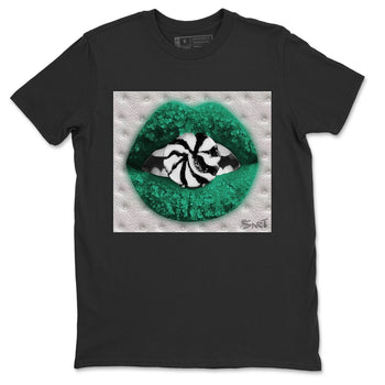 Jordan 13 Lucky Green Sneaker Match Tees Lips Candy Sneaker Tees Jordan 13 Lucky Green Sneaker Release Tees Unisex Shirts