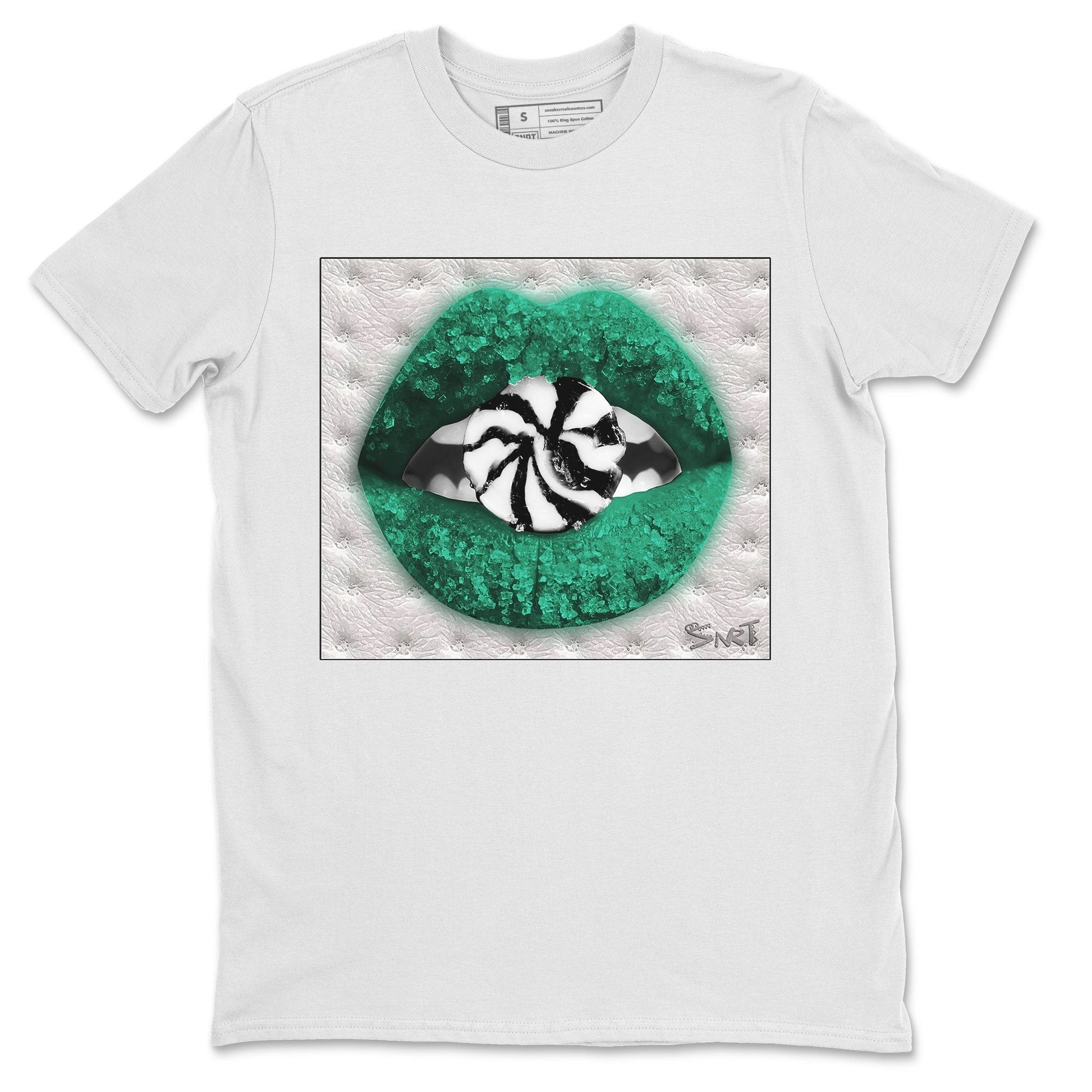 Jordan 13 Lucky Green Sneaker Match Tees Lips Candy Sneaker Tees Jordan 13 Lucky Green Sneaker Release Tees Unisex Shirts
