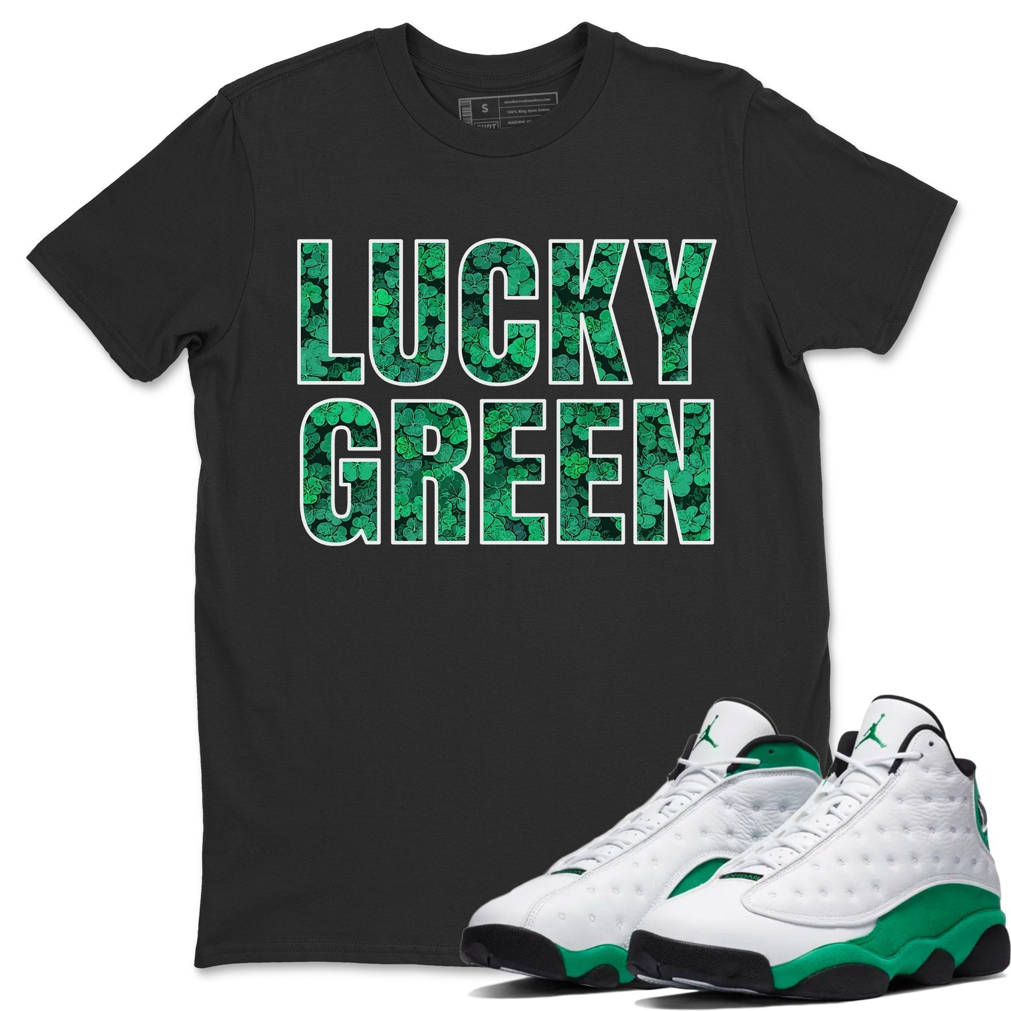 Jordan 13 Lucky Green Sneaker Match Tees Lucky Green Sneaker Tees Jordan 13 Lucky Green Sneaker Release Tees Unisex Shirts
