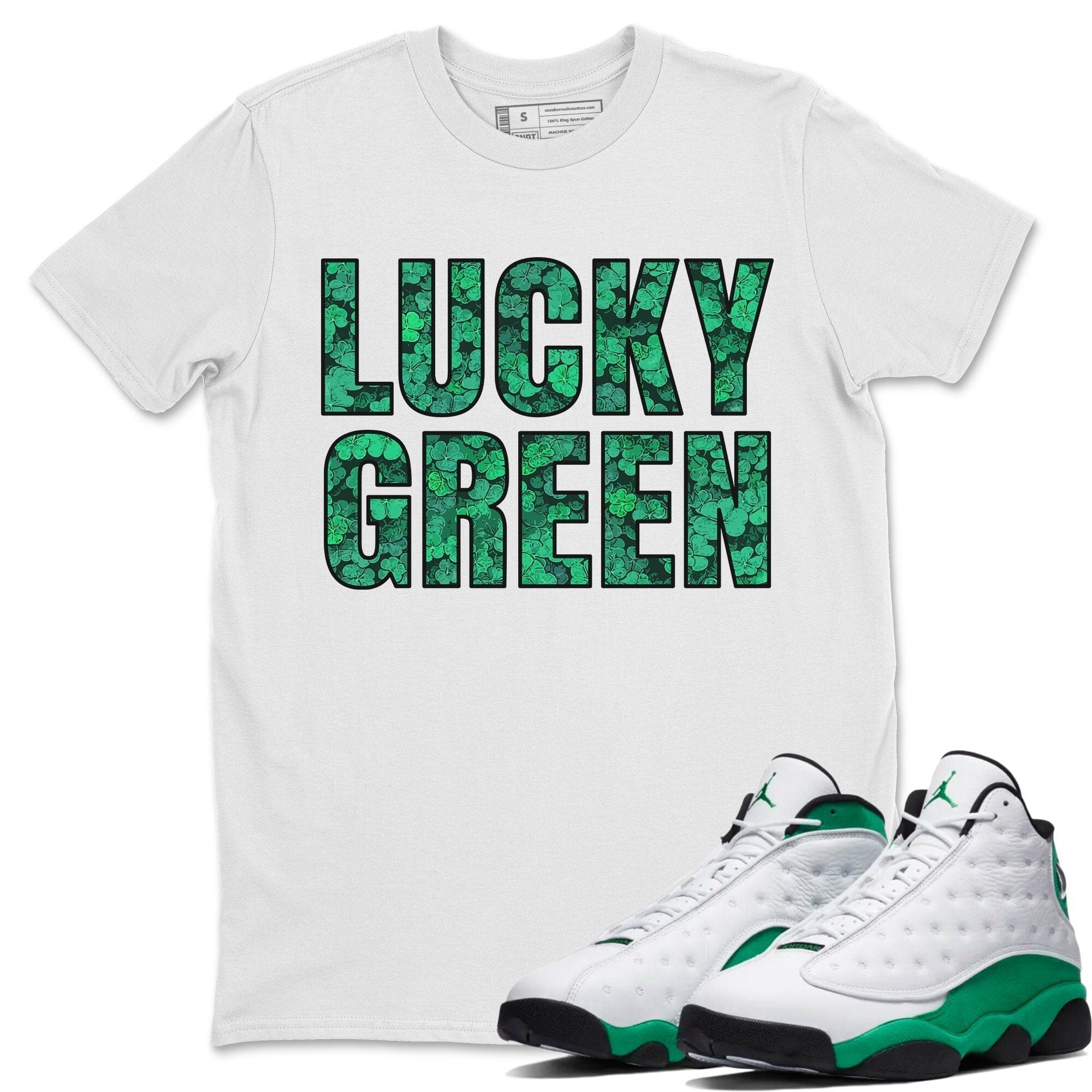 Jordan 13 Lucky Green Sneaker Match Tees Lucky Green Sneaker Tees Jordan 13 Lucky Green Sneaker Release Tees Unisex Shirts