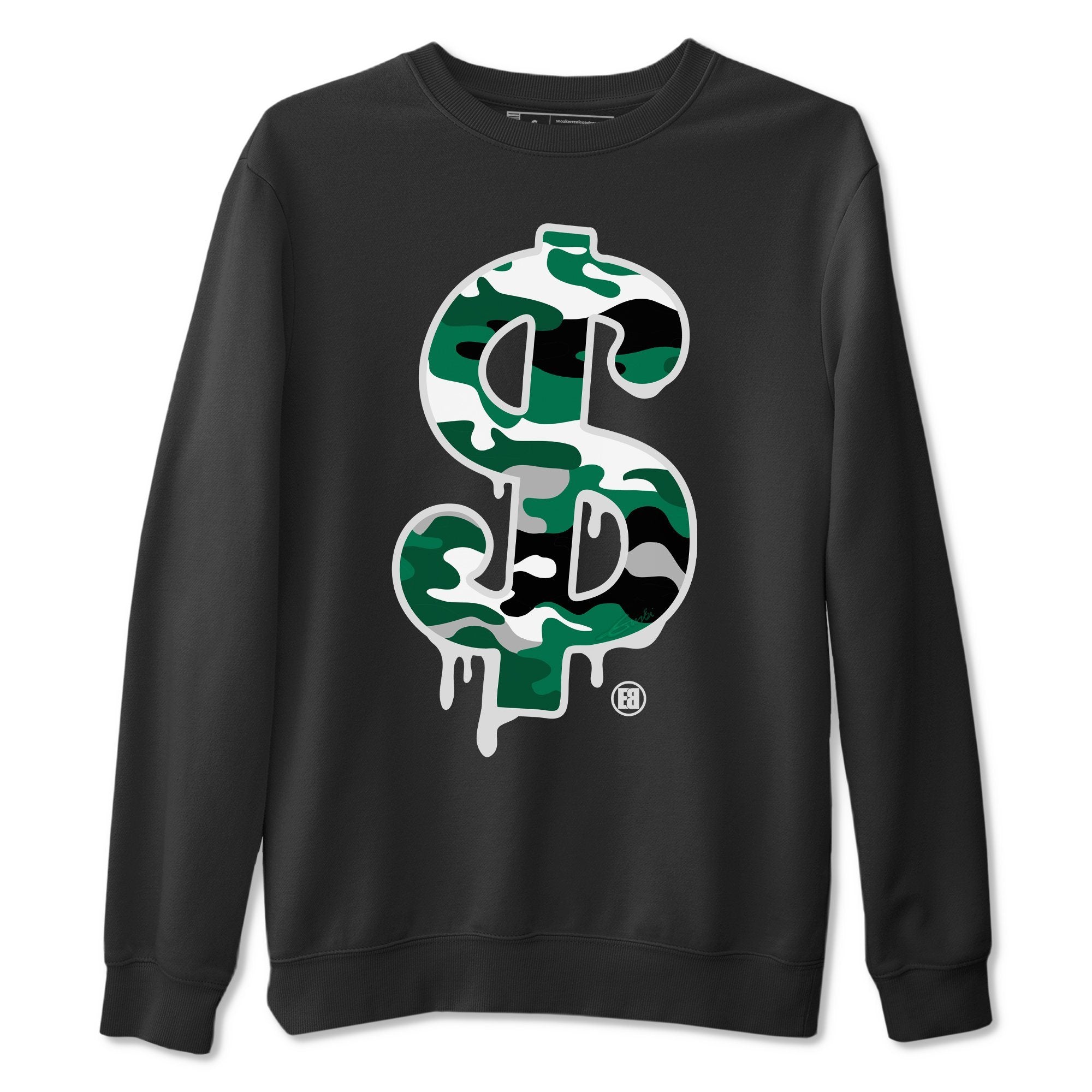Jordan 13 Lucky Green Sneaker Match Tees Dollar Camo Sneaker Tees Jordan 13 Lucky Green Sneaker Release Tees Unisex Shirts