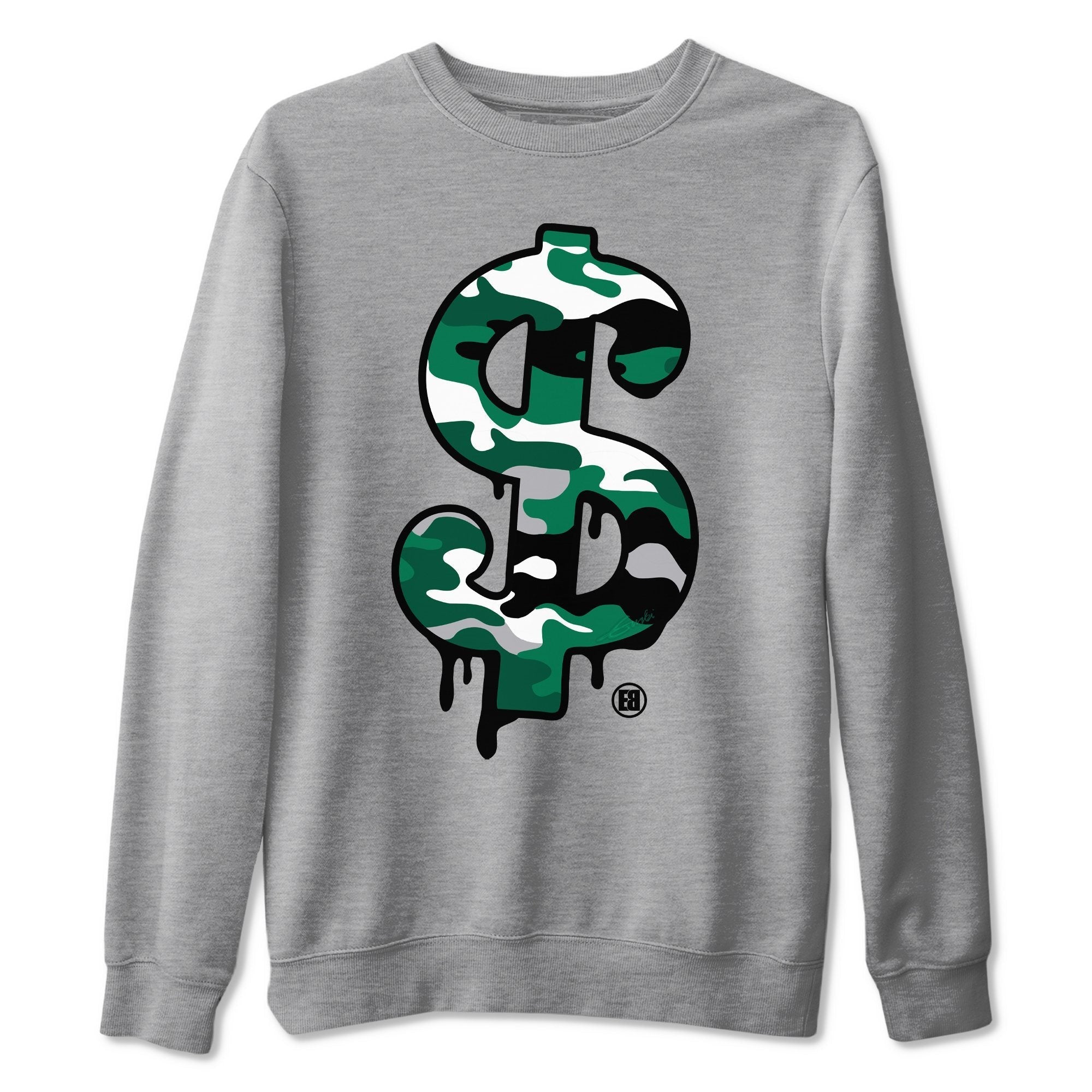 Jordan 13 Lucky Green Sneaker Match Tees Dollar Camo Sneaker Tees Jordan 13 Lucky Green Sneaker Release Tees Unisex Shirts