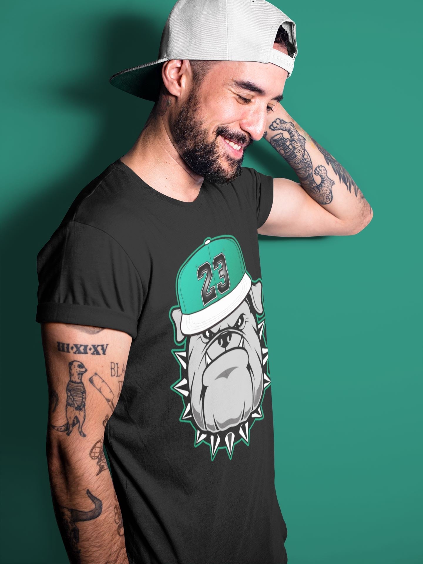 Jordan 13 Lucky Green Sneaker Match Tees English Bulldog Sneaker Tees Jordan 13 Lucky Green Sneaker Release Tees Unisex Shirts