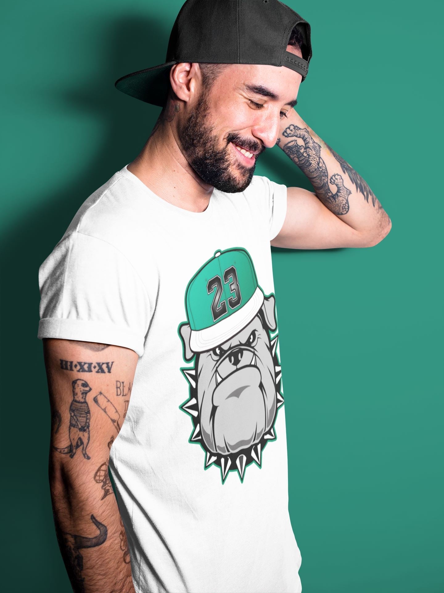 Jordan 13 Lucky Green Sneaker Match Tees English Bulldog Sneaker Tees Jordan 13 Lucky Green Sneaker Release Tees Unisex Shirts