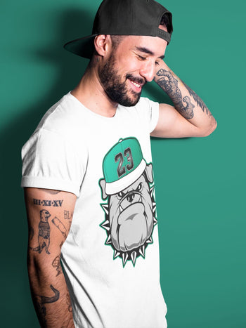 Jordan 13 Lucky Green Sneaker Match Tees English Bulldog Sneaker Tees Jordan 13 Lucky Green Sneaker Release Tees Unisex Shirts