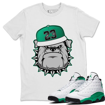 Jordan 13 Lucky Green Sneaker Match Tees English Bulldog Sneaker Tees Jordan 13 Lucky Green Sneaker Release Tees Unisex Shirts