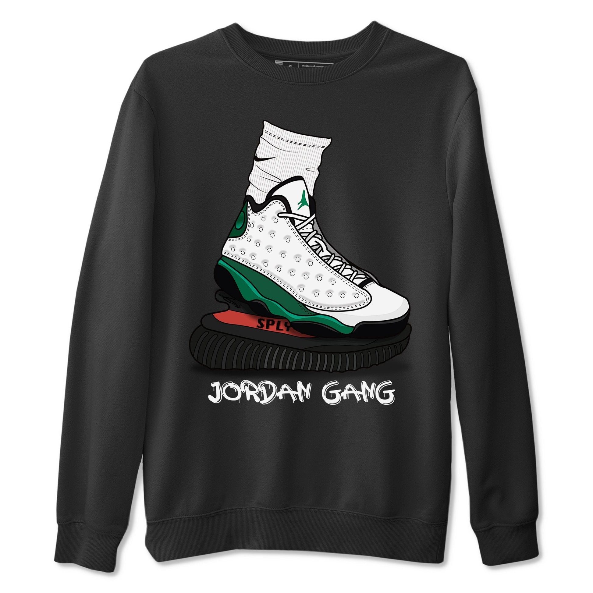 Jordan 13 Lucky Green Sneaker Match Tees Jordan Gang Sneaker Tees Jordan 13 Lucky Green Sneaker Release Tees Unisex Shirts
