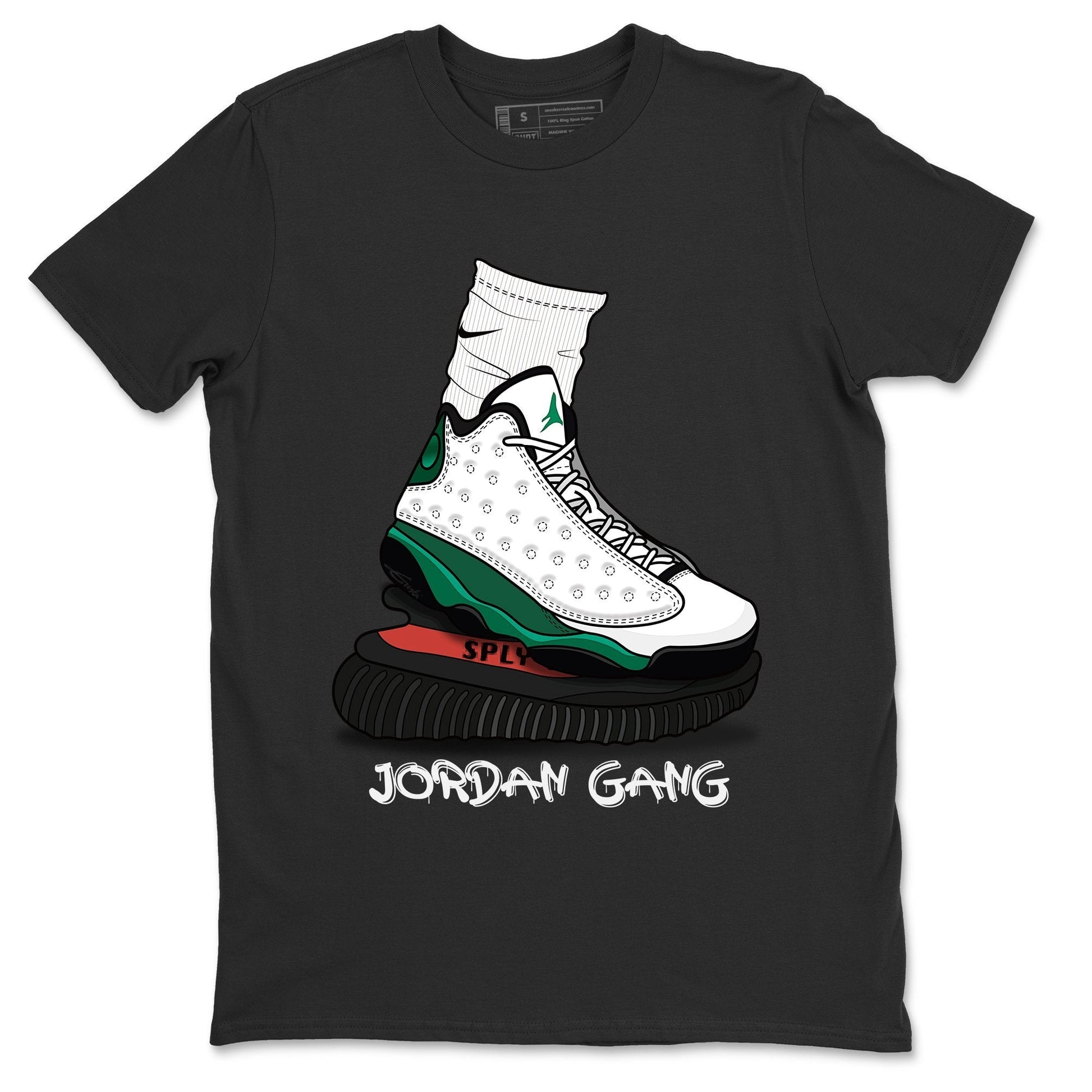 Jordan 13 Lucky Green Sneaker Match Tees Jordan Gang Sneaker Tees Jordan 13 Lucky Green Sneaker Release Tees Unisex Shirts