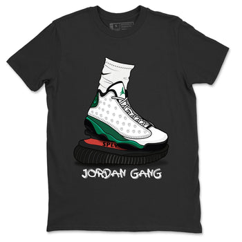 Jordan 13 Lucky Green Sneaker Match Tees Jordan Gang Sneaker Tees Jordan 13 Lucky Green Sneaker Release Tees Unisex Shirts