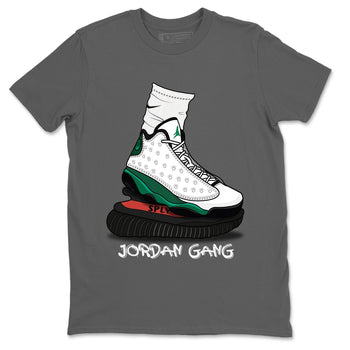 Jordan 13 Lucky Green Sneaker Match Tees Jordan Gang Sneaker Tees Jordan 13 Lucky Green Sneaker Release Tees Unisex Shirts