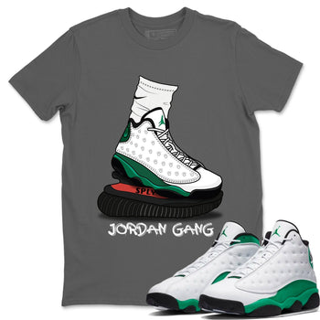 Jordan 13 Lucky Green Sneaker Match Tees Jordan Gang Sneaker Tees Jordan 13 Lucky Green Sneaker Release Tees Unisex Shirts