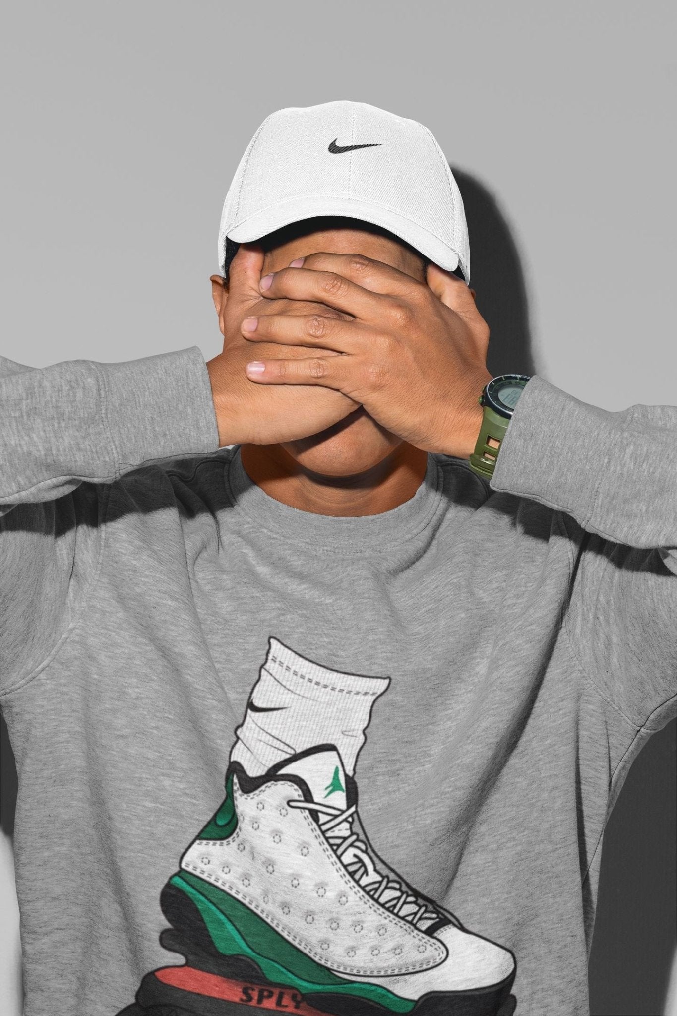 Jordan 13 Lucky Green Sneaker Match Tees Jordan Gang Sneaker Tees Jordan 13 Lucky Green Sneaker Release Tees Unisex Shirts