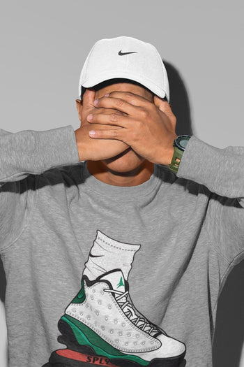 Jordan 13 Lucky Green Sneaker Match Tees Jordan Gang Sneaker Tees Jordan 13 Lucky Green Sneaker Release Tees Unisex Shirts