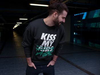Jordan 13 Lucky Green Sneaker Match Tees Kiss My Ass Sneaker Tees Jordan 13 Lucky Green Sneaker Release Tees Unisex Shirts