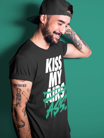 Jordan 13 Lucky Green Sneaker Match Tees Kiss My Ass Sneaker Tees Jordan 13 Lucky Green Sneaker Release Tees Unisex Shirts