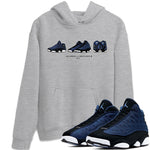 Jordan 13 Brave Blue Sneaker Match Tees Air Jordan 13 Prelude Sneaker Tees Jordan 13 Brave Blue Sneaker Release Tees Unisex Shirts