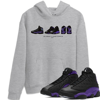 Jordan 13 Court Purple Sneaker Match Tees Air Jordan 13 Prelude Sneaker Tees Jordan 13 Court Purple Sneaker Release Tees Unisex Shirts