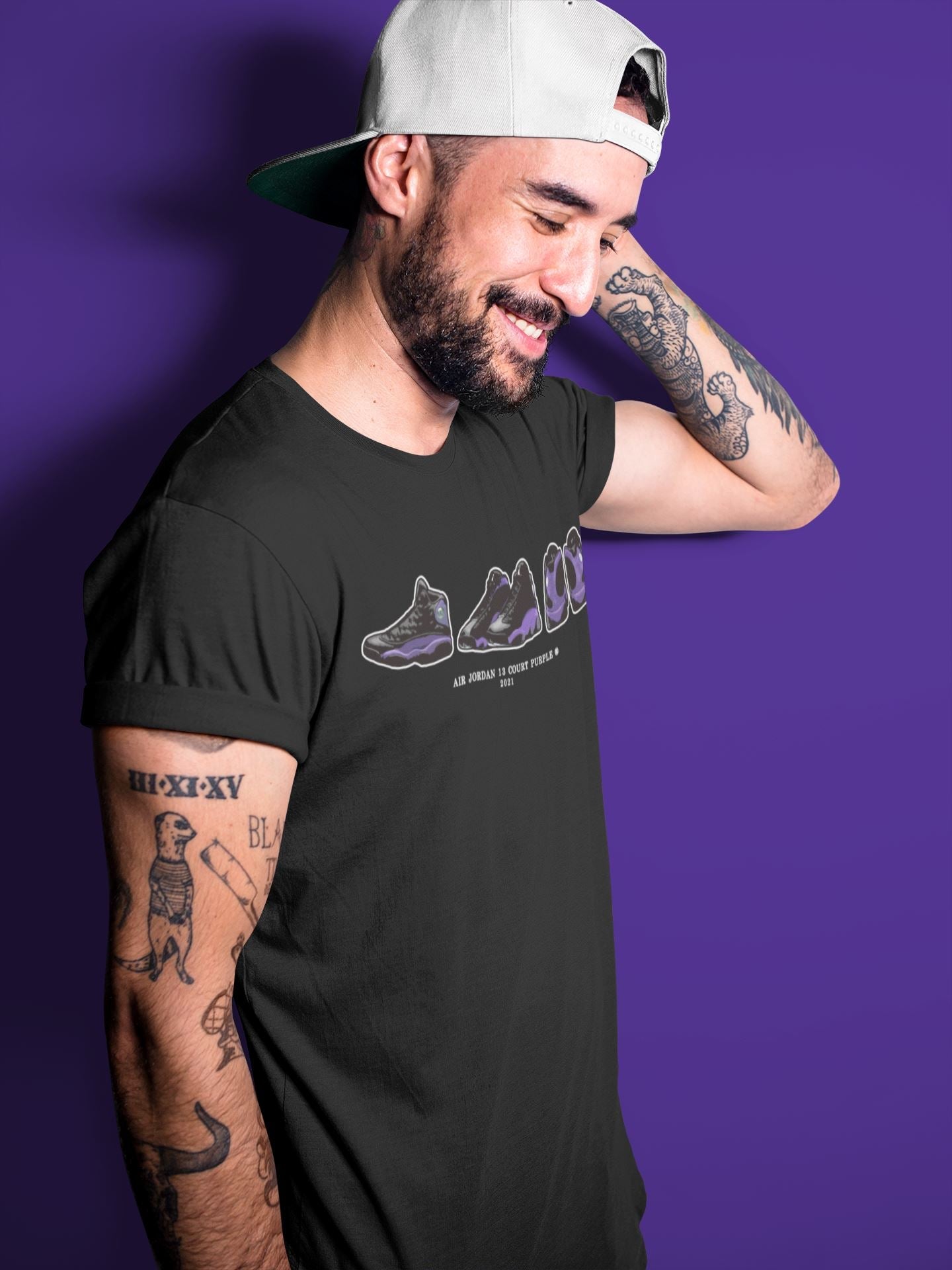 Jordan 13 Court Purple Sneaker Match Tees Air Jordan 13 Prelude Sneaker Tees Jordan 13 Court Purple Sneaker Release Tees Unisex Shirts