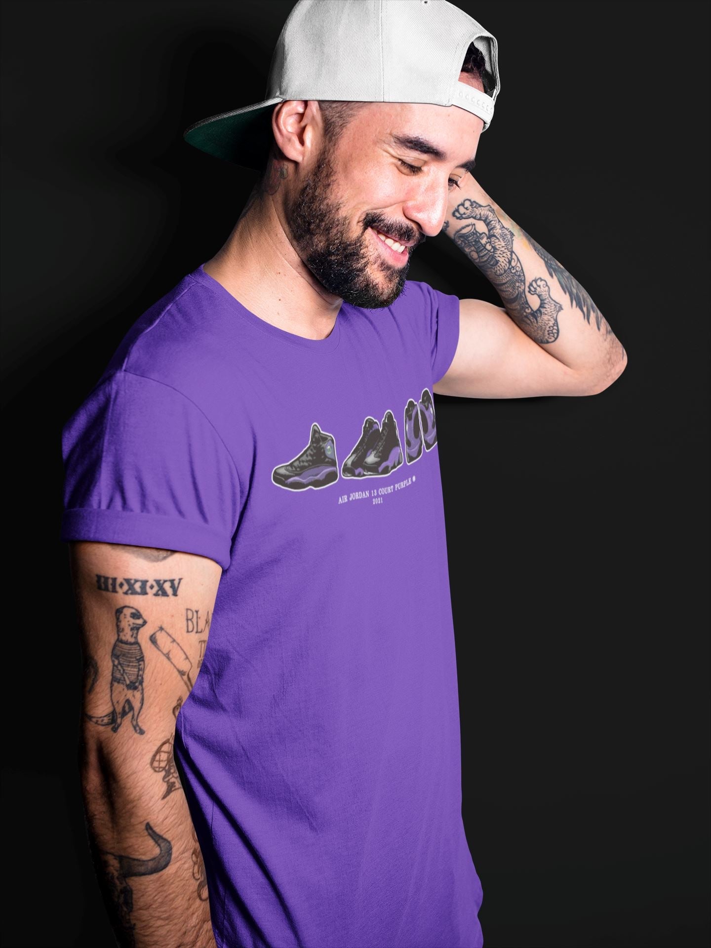 Jordan 13 Court Purple Sneaker Match Tees Air Jordan 13 Prelude Sneaker Tees Jordan 13 Court Purple Sneaker Release Tees Unisex Shirts