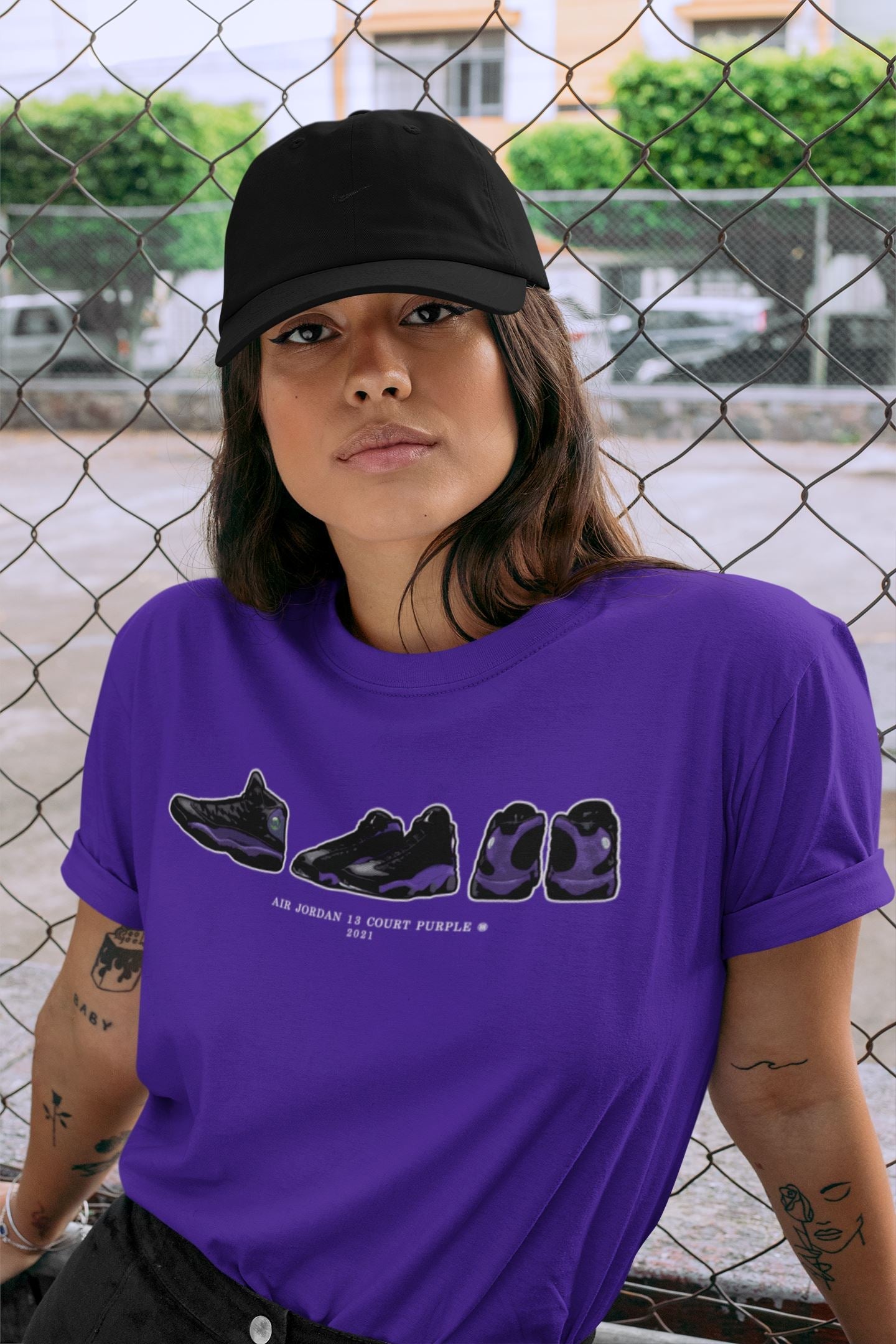 Jordan 13 Court Purple Sneaker Match Tees Air Jordan 13 Prelude Sneaker Tees Jordan 13 Court Purple Sneaker Release Tees Unisex Shirts
