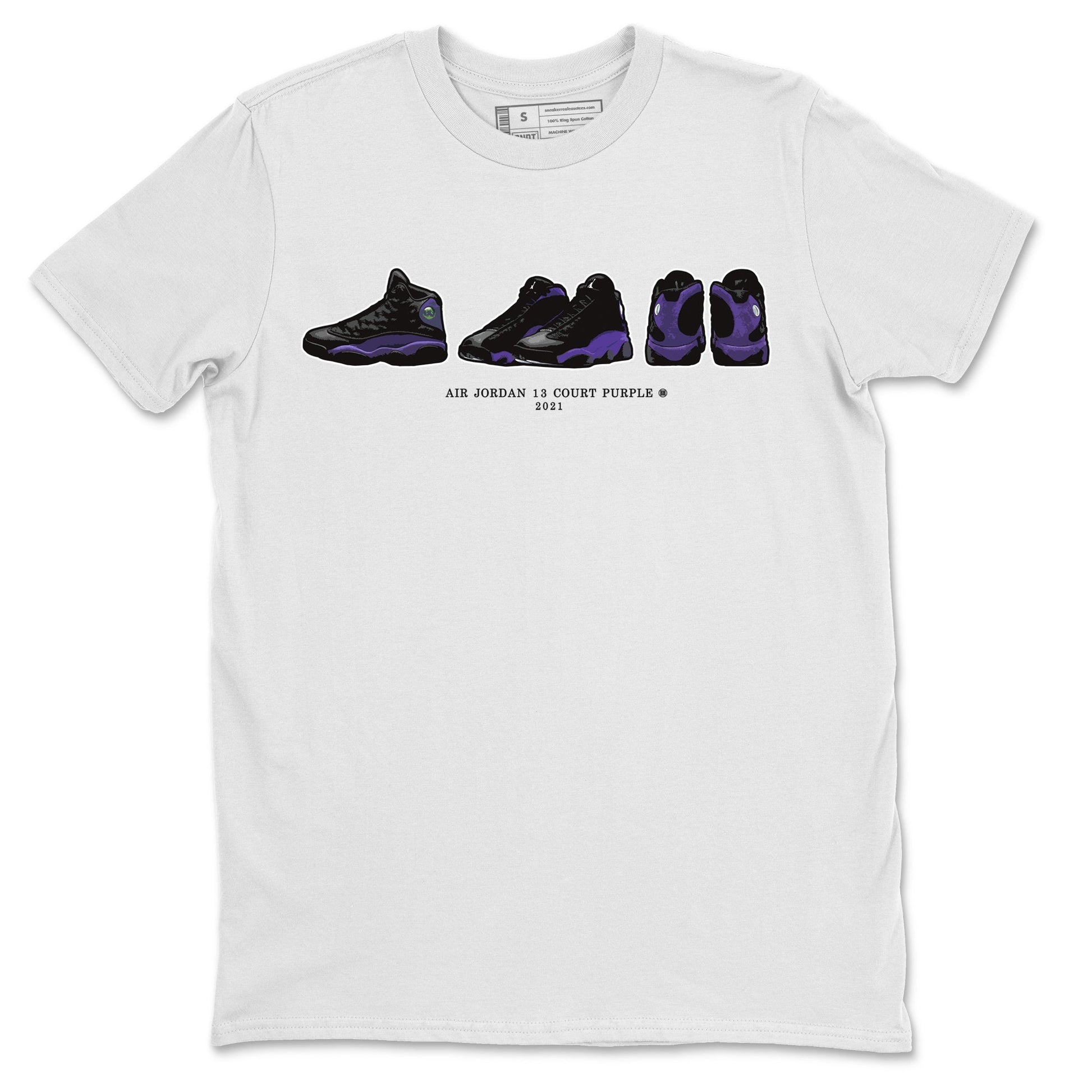 Jordan 13 Court Purple Sneaker Match Tees Air Jordan 13 Prelude Sneaker Tees Jordan 13 Court Purple Sneaker Release Tees Unisex Shirts