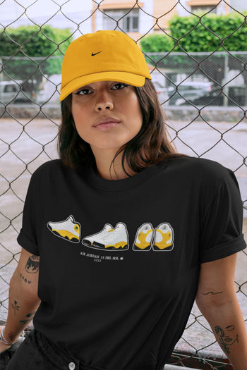 Jordan 13 Del Sol Sneaker Match Tees Air Jordan 13 Prelude Sneaker Tees Jordan 13 Del Sol Sneaker Release Tees Unisex Shirts