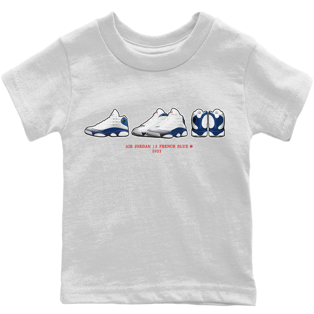 Jordan 13 French Blue Sneaker Match Tees Air Jordan 13 Prelude Sneaker Tees Jordan 13 French Blue Sneaker Release Tees Kids Shirts