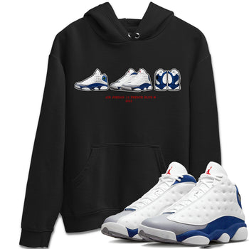 Jordan 13 French Blue Sneaker Match Tees Air Jordan 13 Prelude Sneaker Tees Jordan 13 French Blue Sneaker Release Tees Unisex Shirts
