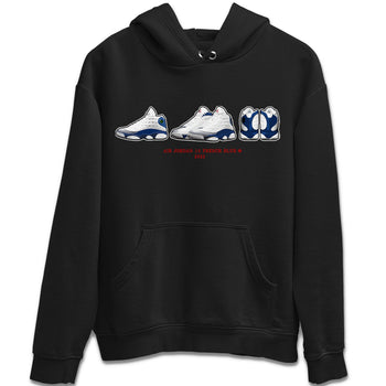 Jordan 13 French Blue Sneaker Match Tees Air Jordan 13 Prelude Sneaker Tees Jordan 13 French Blue Sneaker Release Tees Unisex Shirts