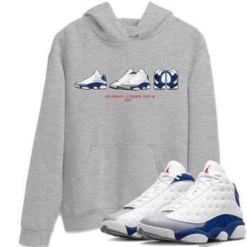 Jordan 13 French Blue Sneaker Match Tees Air Jordan 13 Prelude Sneaker Tees Jordan 13 French Blue Sneaker Release Tees Unisex Shirts