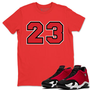 Jordan 14 Gym Red Sneaker Match Tees 23 Sneaker Tees Jordan 14 Gym Red Sneaker Release Tees Unisex Shirts