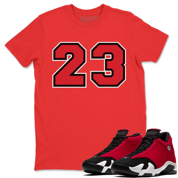 Jordan 14 Gym Red Sneaker Match Tees 23 Sneaker Tees Jordan 14 Gym Red Sneaker Release Tees Unisex Shirts