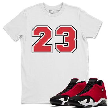 Jordan 14 Gym Red Sneaker Match Tees 23 Sneaker Tees Jordan 14 Gym Red Sneaker Release Tees Unisex Shirts