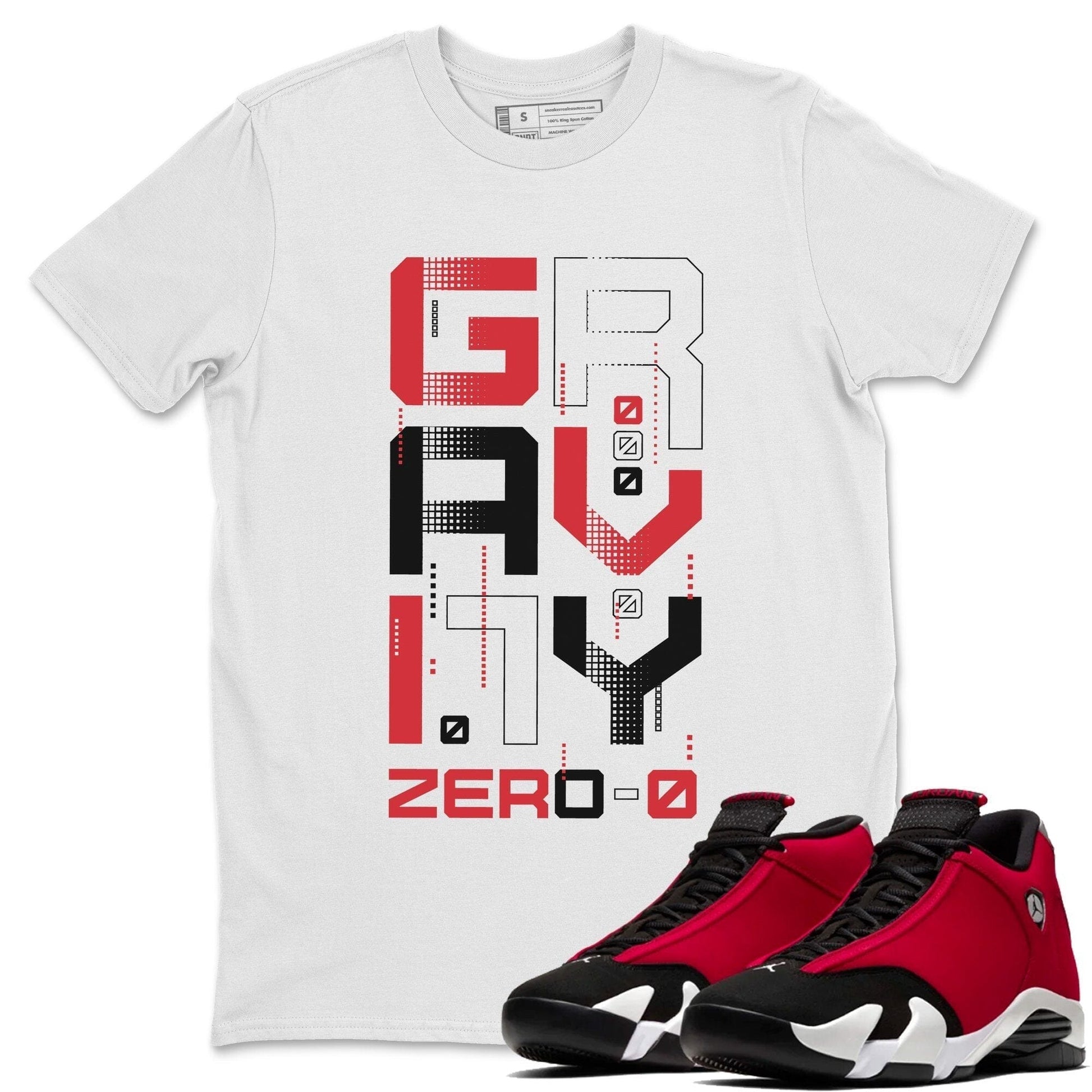 Jordan 14 Gym Red Sneaker Match Tees Zero Gravity Sneaker Tees Jordan 14 Gym Red Sneaker Release Tees Unisex Shirts