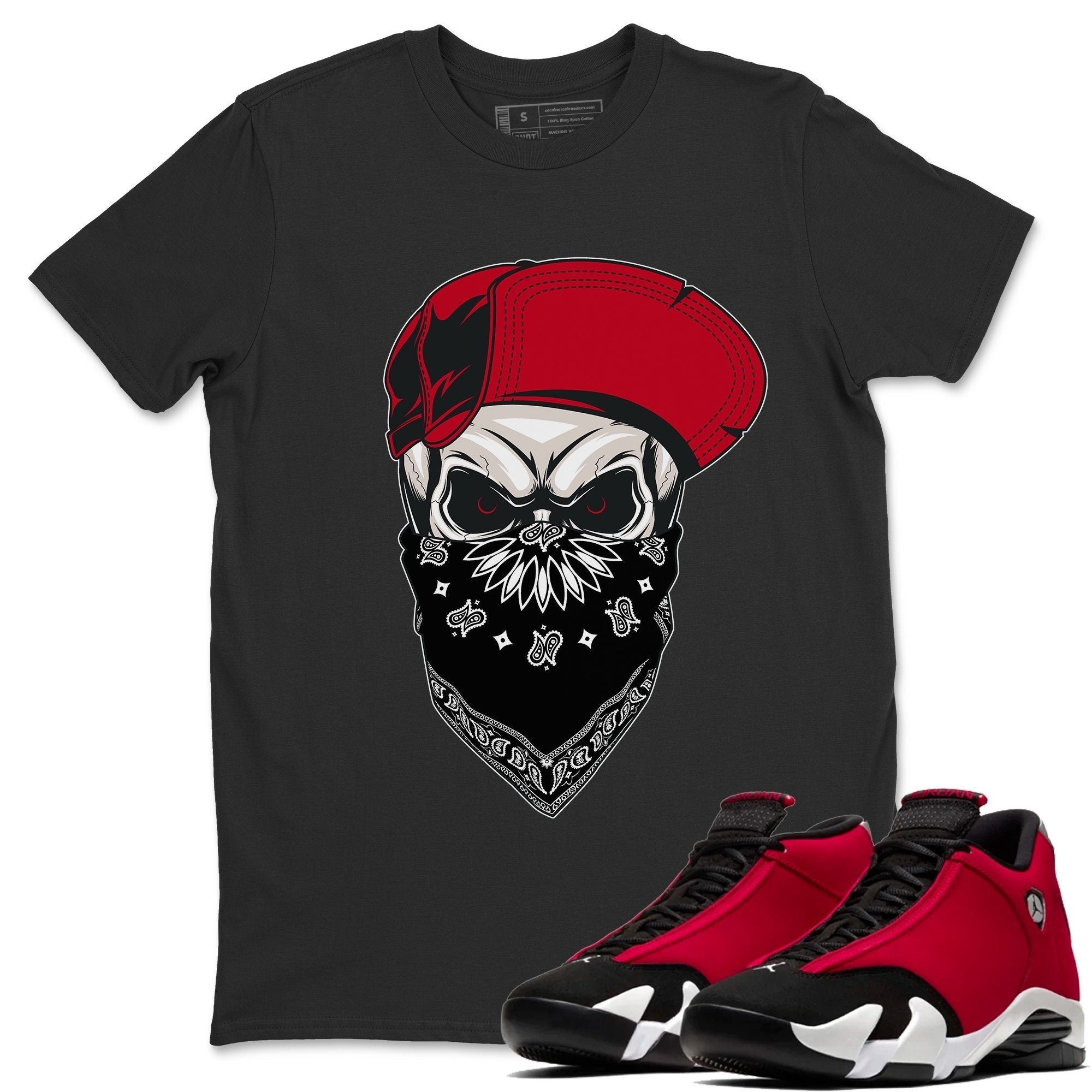 Jordan 14 Gym Red Sneaker Match Tees Skull Hat Sneaker Tees Jordan 14 Gym Red Sneaker Release Tees Unisex Shirts