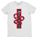 Jordan 14 Gym Red Sneaker Match Tees Snake Sneaker Tees Jordan 14 Gym Red Sneaker Release Tees Unisex Shirts