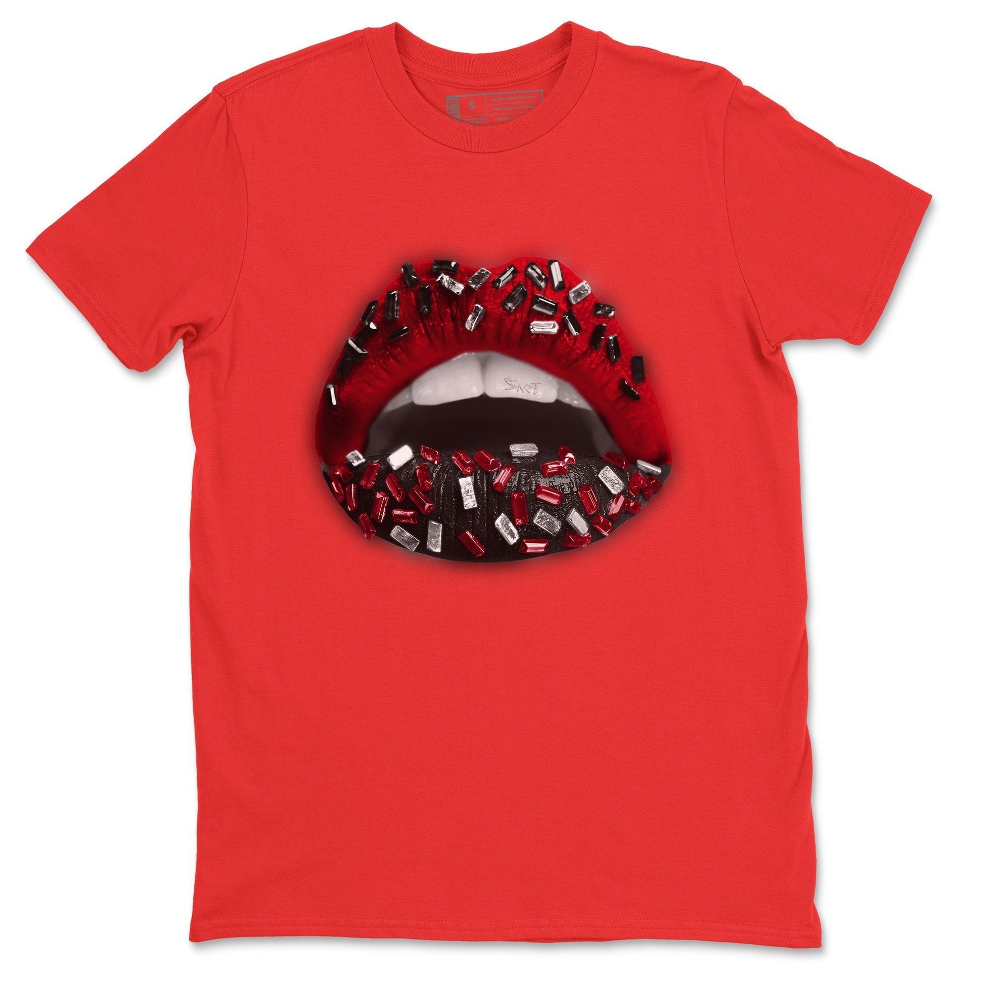 Jordan 14 Gym Red Sneaker Match Tees Lips Jewel Sneaker Tees Jordan 14 Gym Red Sneaker Release Tees Unisex Shirts