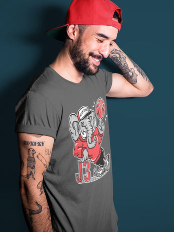 Jordan 3 Fire Red Sneaker Match Tees Elephant Sneaker Tees Jordan 3 Fire Red Sneaker Release Tees Unisex Shirts