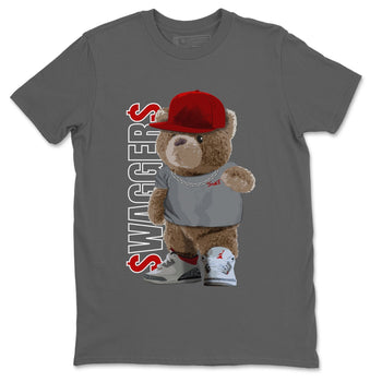 Jordan 3 Fire Red Sneaker Match Tees Bear Swaggers Sneaker Tees Jordan 3 Fire Red Sneaker Release Tees Unisex Shirts