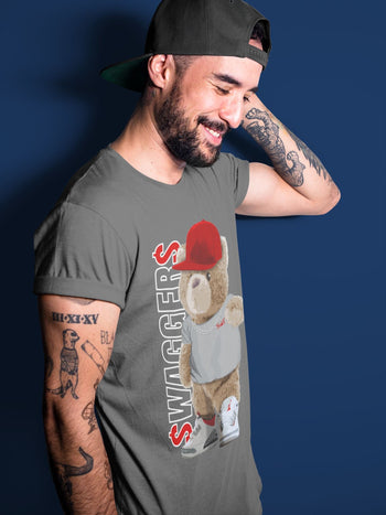 Jordan 3 Fire Red Sneaker Match Tees Bear Swaggers Sneaker Tees Jordan 3 Fire Red Sneaker Release Tees Unisex Shirts