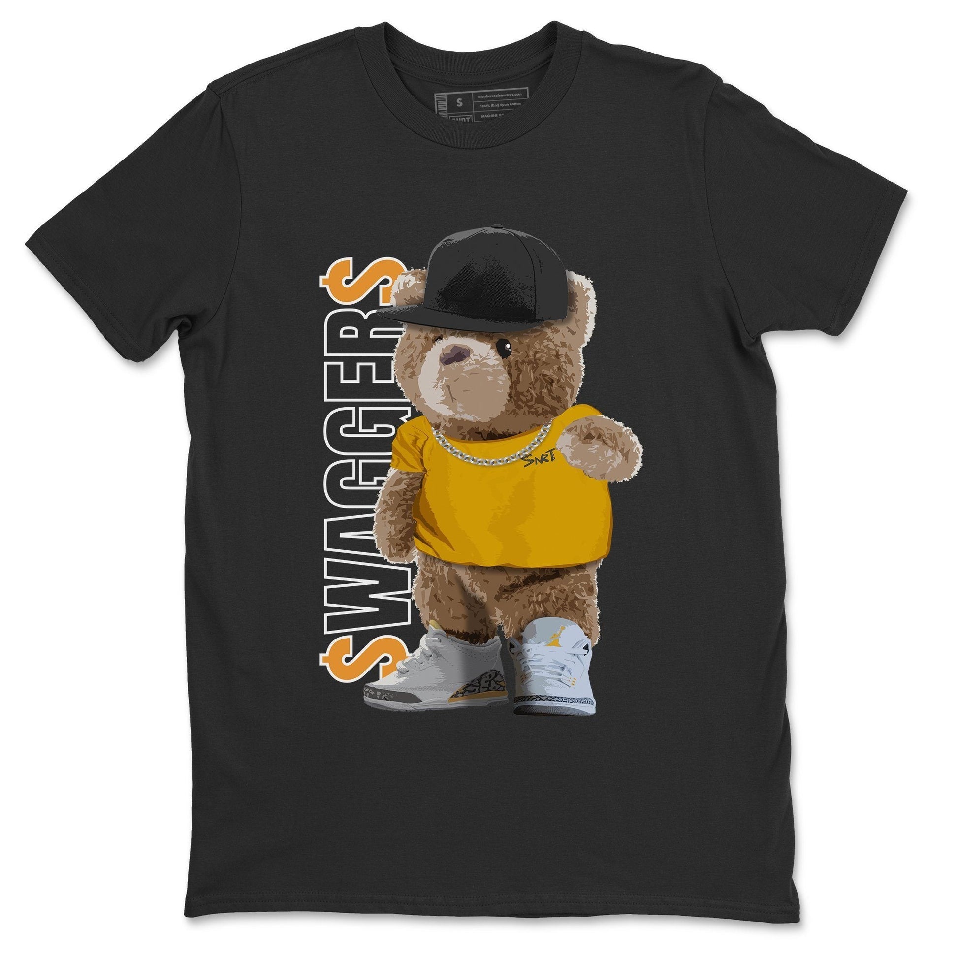 Jordan 3 Laser Orange Sneaker Match Tees Bear Swaggers Sneaker Tees Jordan 3 Laser Orange Sneaker Release Tees Unisex Shirts