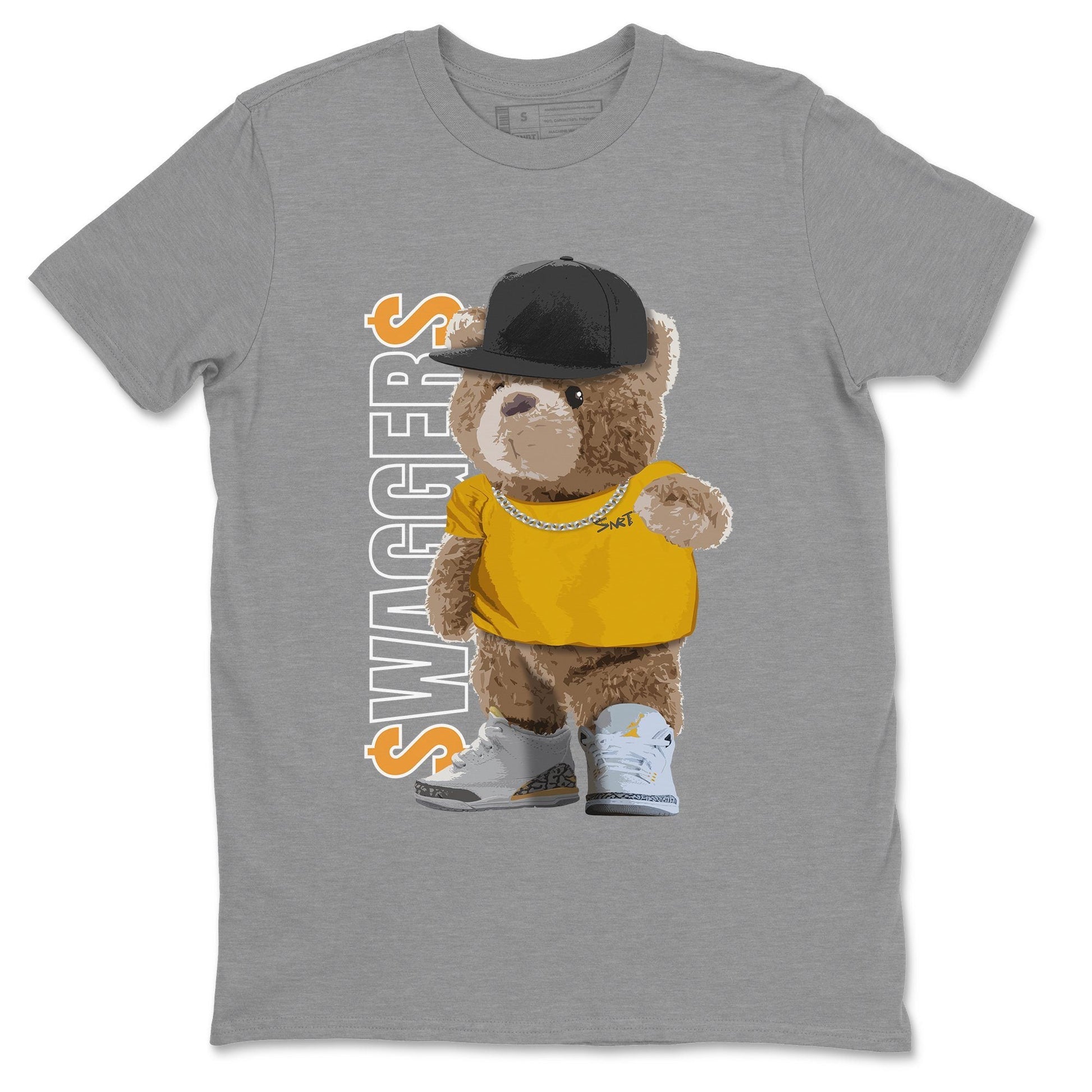 Jordan 3 Laser Orange Sneaker Match Tees Bear Swaggers Sneaker Tees Jordan 3 Laser Orange Sneaker Release Tees Unisex Shirts