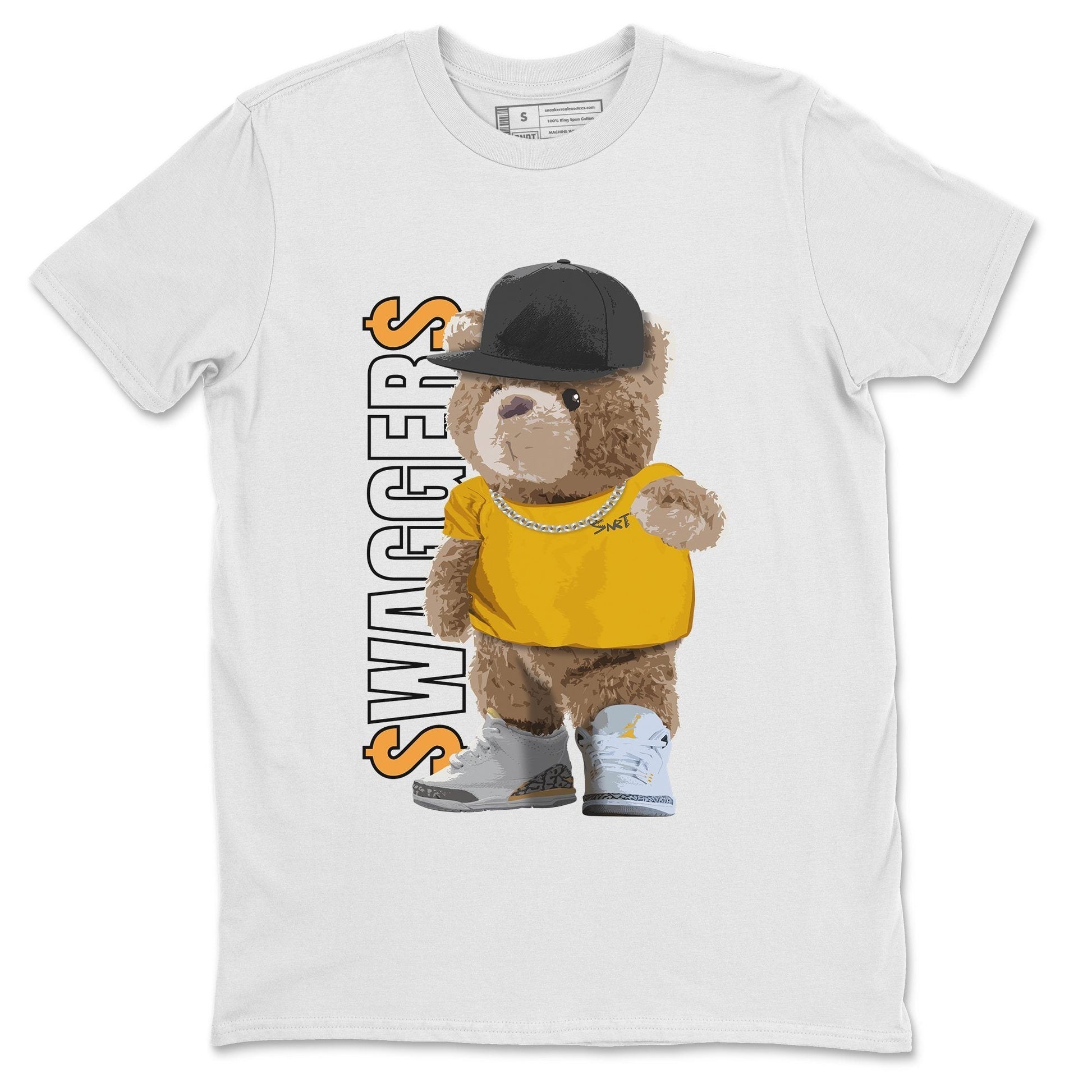 Jordan 3 Laser Orange Sneaker Match Tees Bear Swaggers Sneaker Tees Jordan 3 Laser Orange Sneaker Release Tees Unisex Shirts