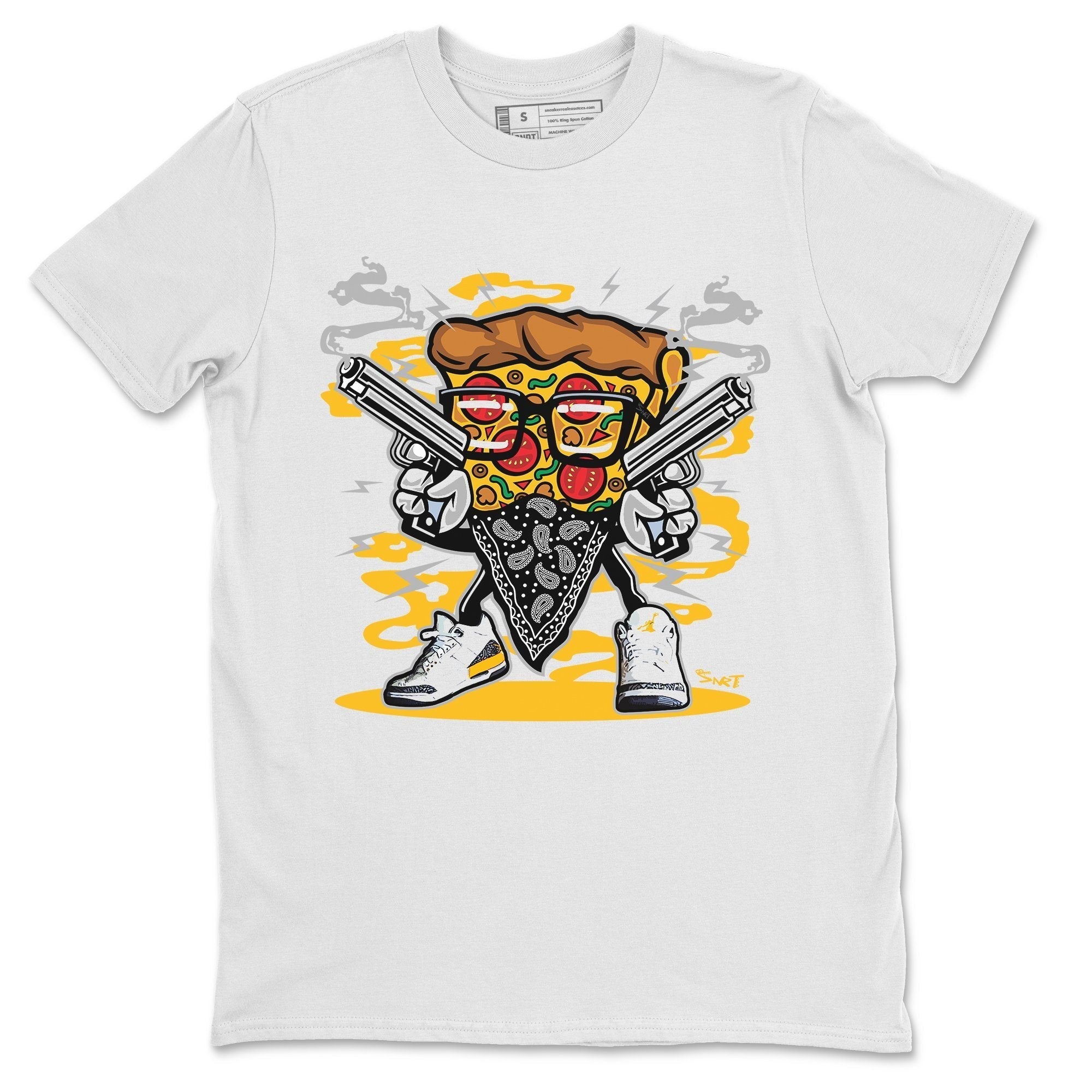 laser orange graphic shirt