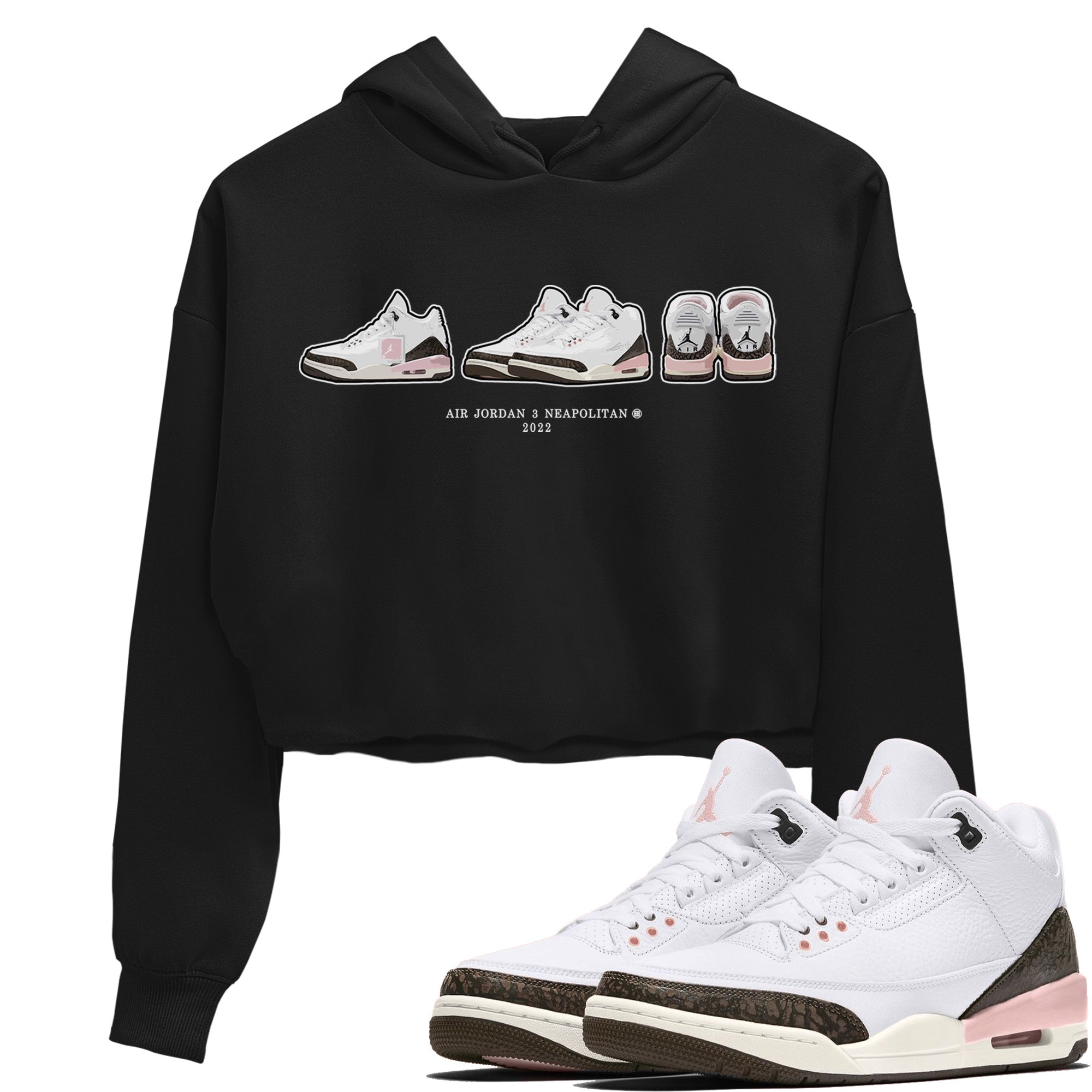 Jordan 3 Atmosphere Sneaker Match Tees Air Jordan 3 Prelude Sneaker Tees Jordan 3 Atmosphere Sneaker Release Tees Women's Shirts