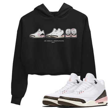 Jordan 3 Atmosphere Sneaker Match Tees Air Jordan 3 Prelude Sneaker Tees Jordan 3 Atmosphere Sneaker Release Tees Women's Shirts