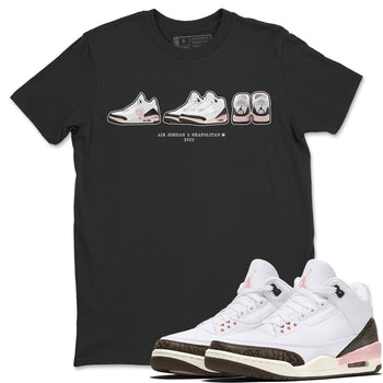 Jordan 3 Atmosphere Sneaker Match Tees Air Jordan 3 Prelude Sneaker Tees Jordan 3 Atmosphere Sneaker Release Tees Unisex Shirts