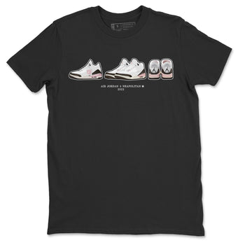 Jordan 3 Atmosphere Sneaker Match Tees Air Jordan 3 Prelude Sneaker Tees Jordan 3 Atmosphere Sneaker Release Tees Unisex Shirts
